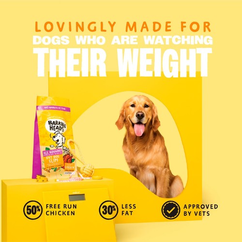 Barking Heads Fat Dog Slim Dry Dog Food 