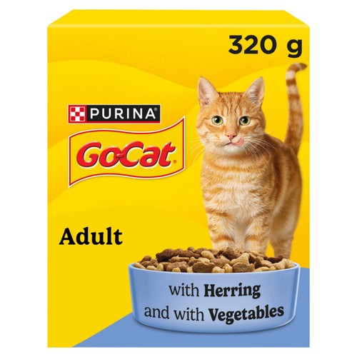 Go-Cat Herring with Vegtables Dry Cat Food