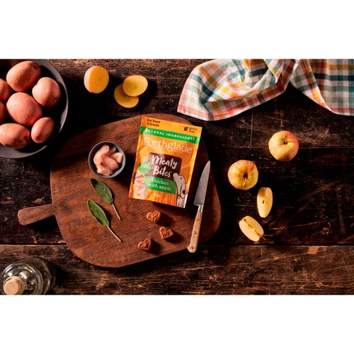 Forthglade Meaty Bites Natural Grain-Free Treats Chicken and Apple