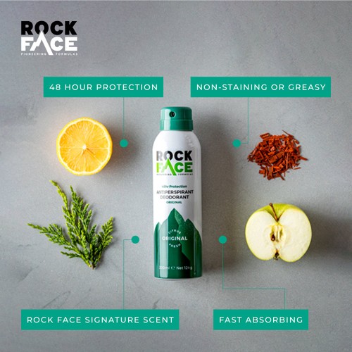 Rock Face Original 48 Hour Antiperspirant Deodorant