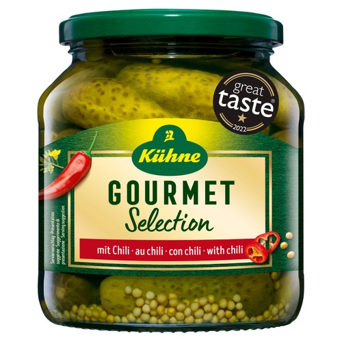 Kuhne Gourmet Gherkins with Chilli