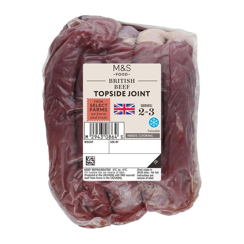 M&S Topside of Beef Joint