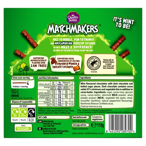 Quality Street Matchmakers Cool Mint