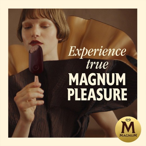 Magnum Collection Intense Dark Chocolate Ice Cream Sticks