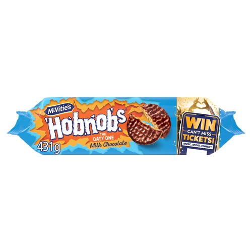 McVitie's Hobnobs Milk Chocolate Biscuits