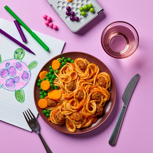 Big Dish Spaghetti & Meatballs from Little Dish