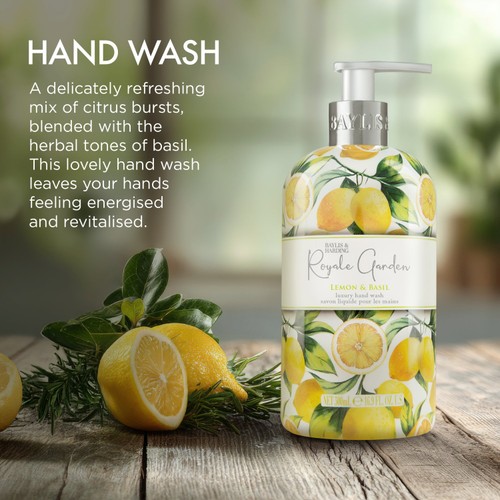 Baylis & Harding Royale Garden Lemon & Basil Hand Wash
