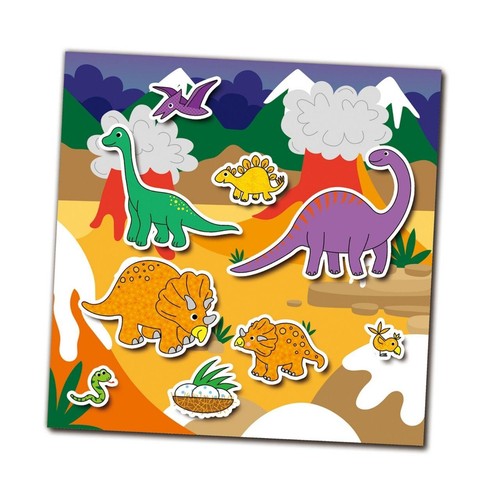 Galt Dinosaurs Reusable Sticker Book