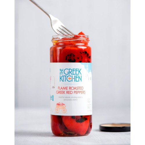 The Greek Kitchen Flame Roasted Red Peppers