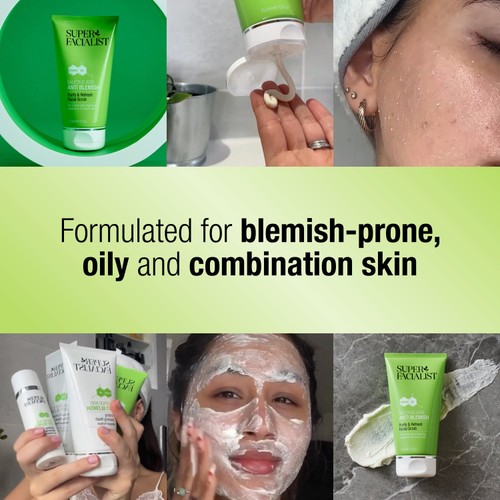 Super Facialist Salicylic Acid Anti Blemish Purify & Refresh Facial  Scrub