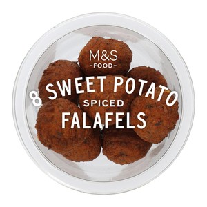 8 Sweet Potato Spiced Falafels