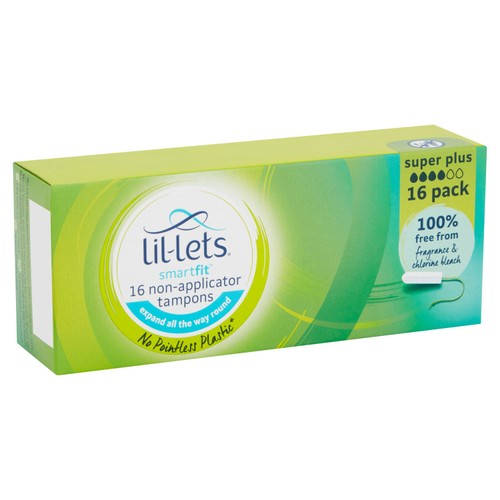 Lil-Lets Super Plus Non-Applicator Tampons
