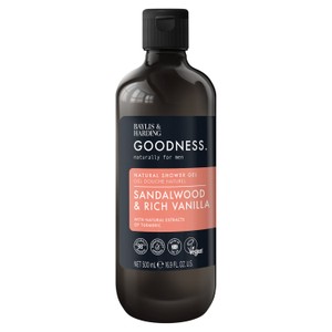 Baylis & Harding Goodness Mens Shower Gel - Sandalwood & Rich Vanilla