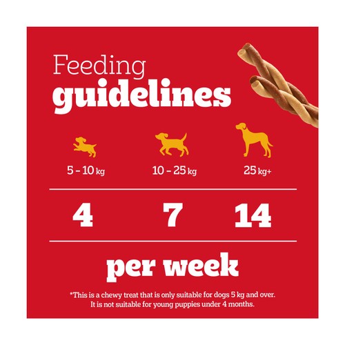 Pedigree Rodeo Adult Dog Treats Beef 