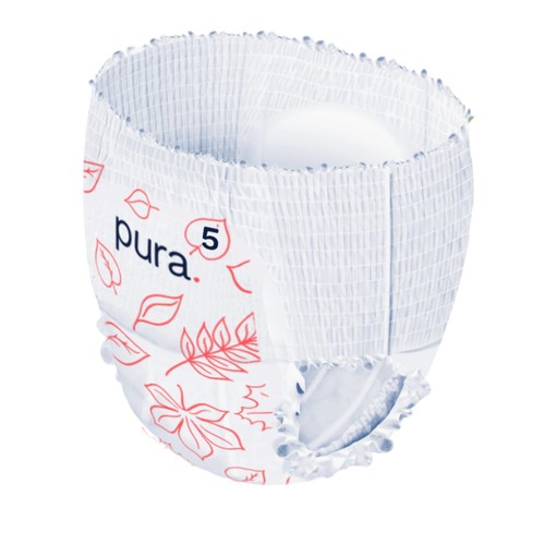 Pura Eco Nappy Pants, Size 5 (9-14kg) Mega Pack