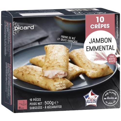 Picard Ham & Emmental Crepes