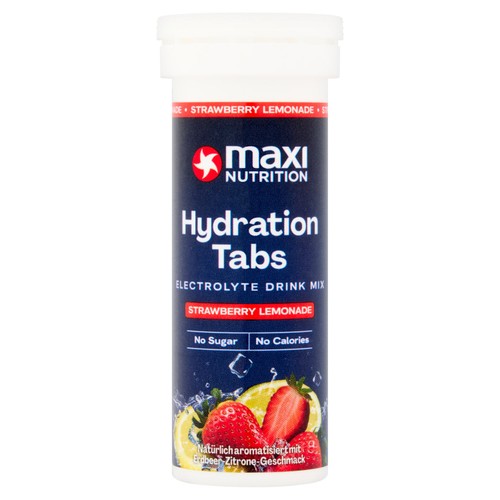 Maxi Nutrition Hydration Electrolyte Tabs - Strawberry Lemonade