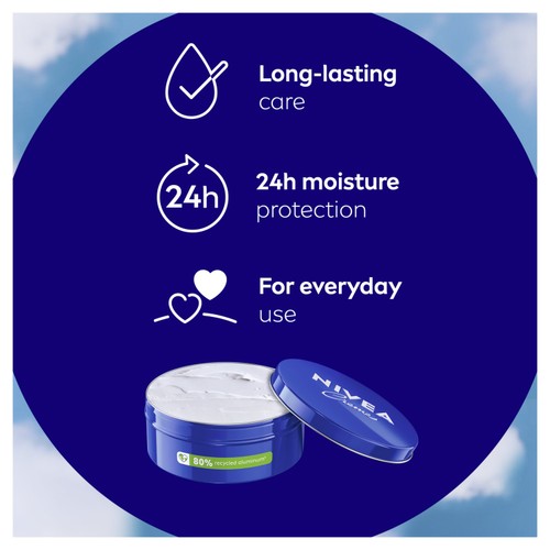 NIVEA Creme Moisturiser Cream for Face, Hands & Body