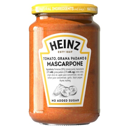 Heinz Tomato & Mascarpone Pasta Sauce