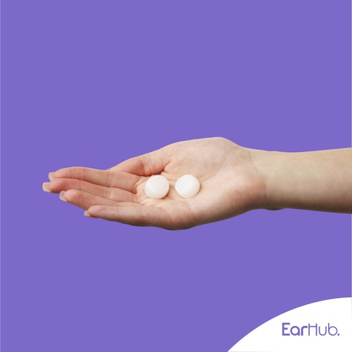 EarHub Sleepwell Soft Silicone Earplugs 12 pair