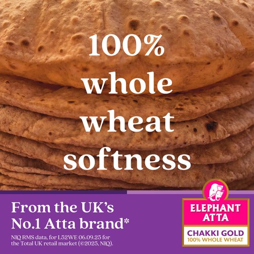 Elephant Atta Chakki Gold Chapatti Flour