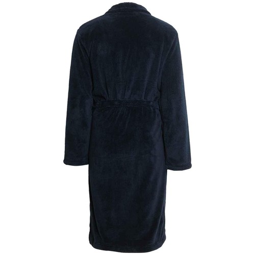 M&S Mens Fleece Supersoft Dressing Gown, L, Navy