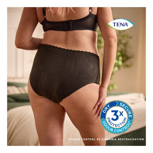 TENA Silhouette Incontinence Pants Black M