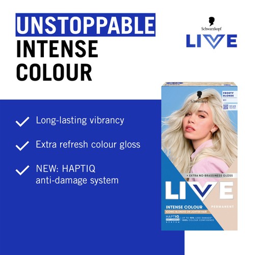 LIVE Intense Colour B11 Frosty Blonde