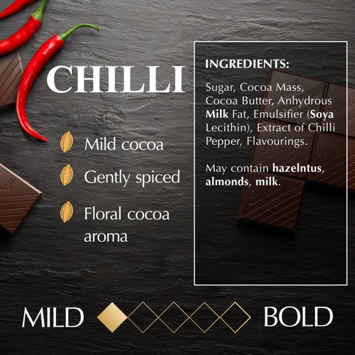 Lindt Excellence Dark Chilli Chocolate Bar