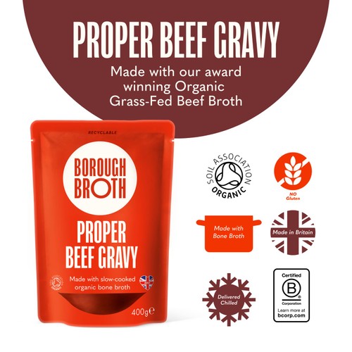 Borough Broth Organic Beef Gravy