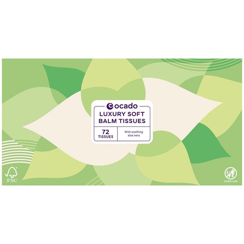 Ocado Luxury Soft Balm Tissues