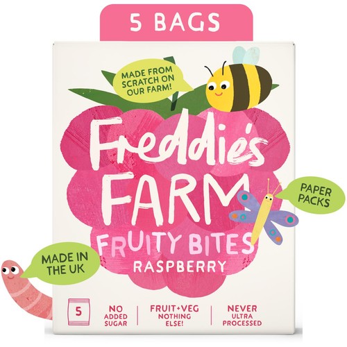 Freddie's Farm Fruity Bites Multipack Raspberry