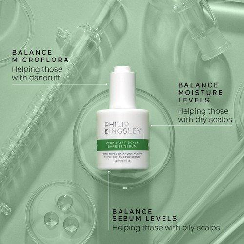 Philip Kingsley Overnight Scalp Barrier Serum with Triple Balancing Action