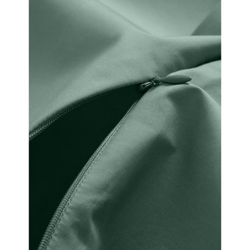 M&S Egyptian Cotton 230TC Bedding Set, Double, Smokey Green