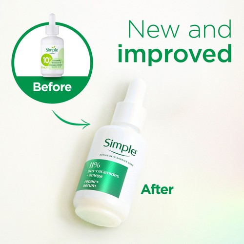 Simple Repair+ 11% Bio-lipid + Ceramide Serum