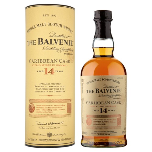The Balvenie Caribbean Cask 14 Year Old Single Malt Whisky