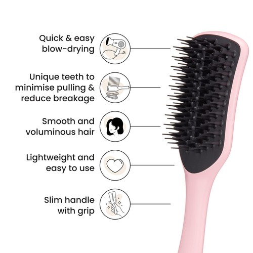 Tangle Teezer Easy Dry & Go Vented Hairbrush, Tickled Pink