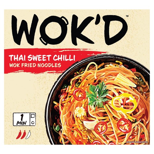 WOK'D THAI SWEET CHILLI WOK FRIED NOODLES