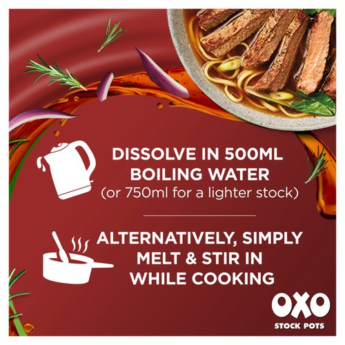 Oxo 4 Reduced Salt Rich Beef Stock Pots