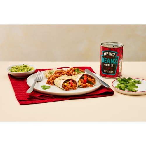 Heinz Tinned Baked Beans Chilli 