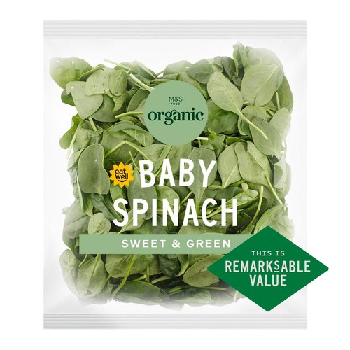 M&S Organic Spinach