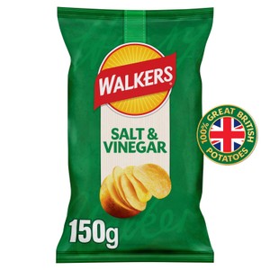 Walkers Salt & Vinegar Sharing Bag Crisps