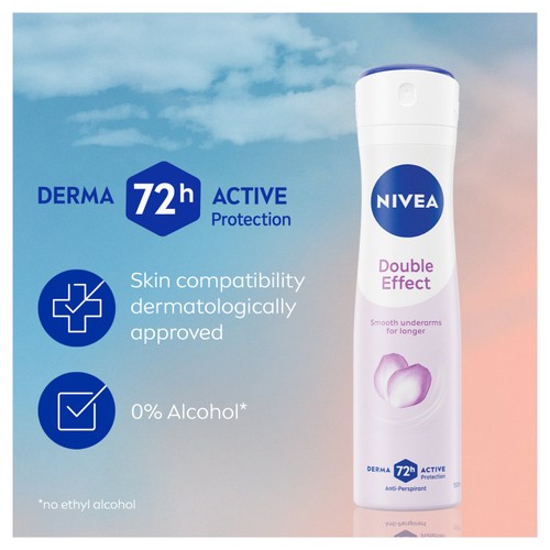 NIVEA Double Effect Anti-Perspirant Deodorant Spray