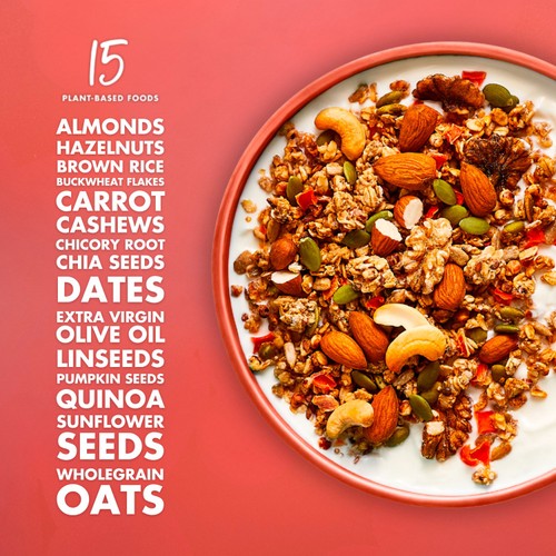 Bio&Me Granola Super Seedy & Nutty Gut-Loving Prebiotic