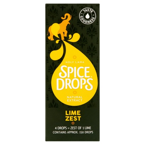 Spice Drops Concentrated Natural Lime Zest Extract