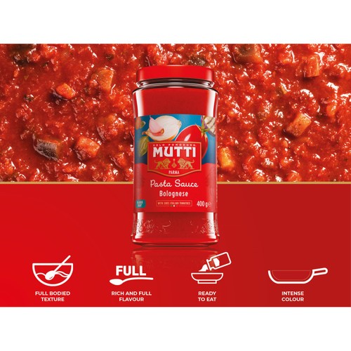Mutti Classic Italian Bolognese Pasta Sauce No Added Sugar
