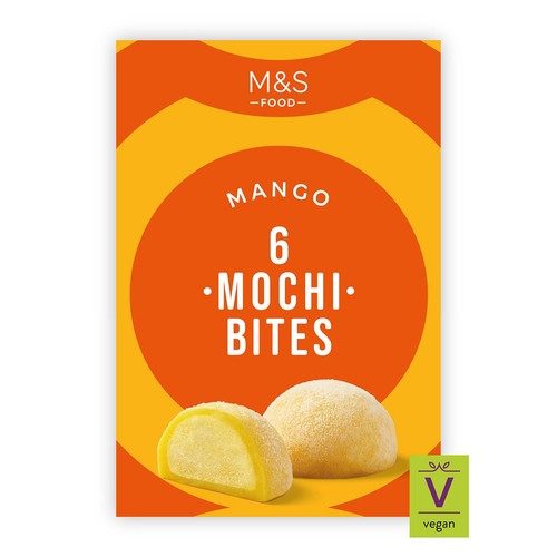 M&S 6 Mochi Mango Bites