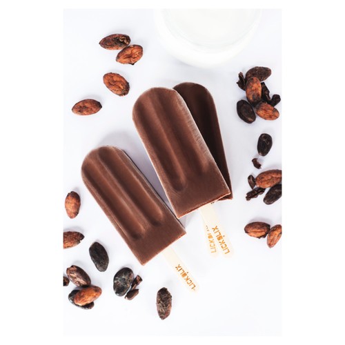 Lickalix Organic Simply Chocolate Ice Lollies