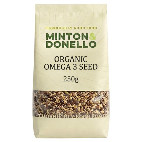 Minton & Donello Organic Omega 3 Seed Mix