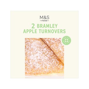 M&S 2 Bramley Apple Turnovers